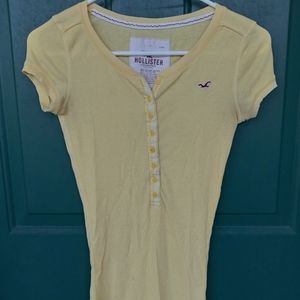 Hollister Yellow T-Shirt